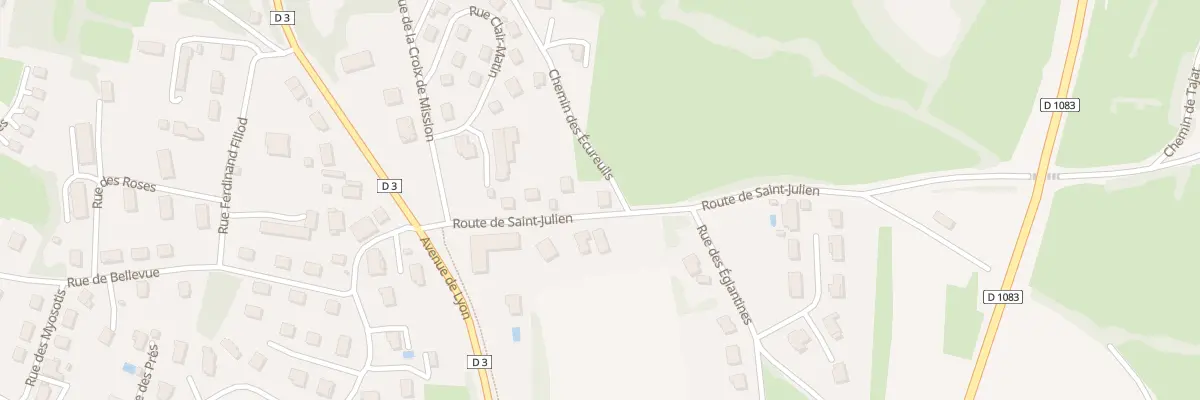 Plan du 9 Rte de Saint Julien à Saint-Amour