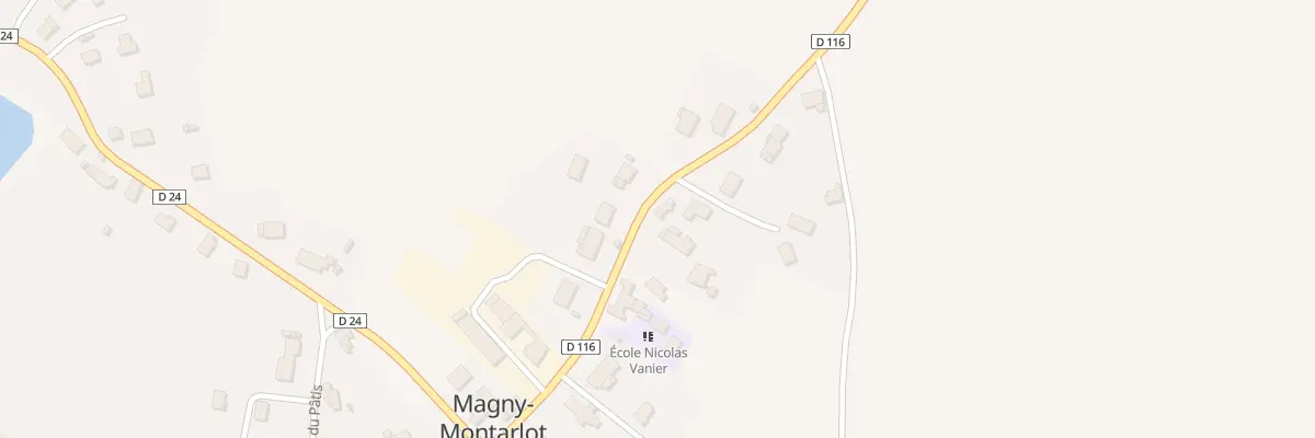 Plan du 34 Grande Rue à Magny-Montarlot