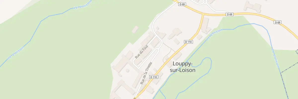 Plan du 13 Rue de la Porte Haute à Louppy-sur-Loison