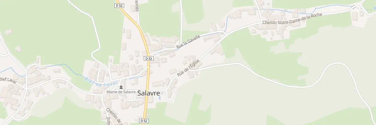Plan du 141 Rue de l’Eglise à Salavre