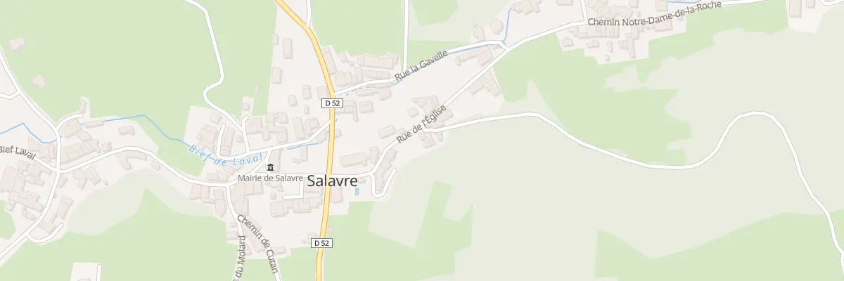 Plan du 120 Rue de l’Eglise à Salavre
