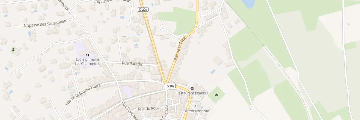 Plan du 14 Rue de la Gare à Lagnieu