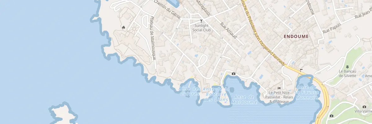 Plan du 24 Rue de la douane à Marseille 7e Arrondissement