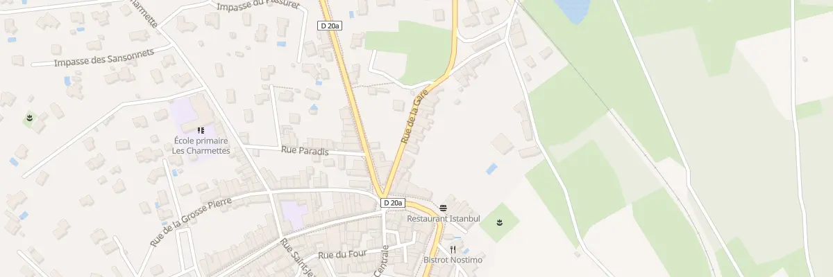 Plan du 16 Rue de la Gare à Lagnieu