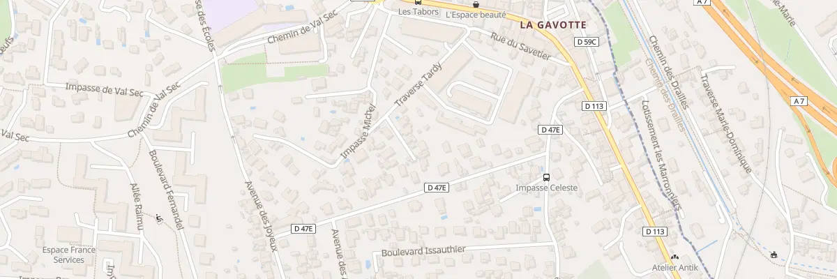 Plan du 9001 Imp Tardy aux Pennes-Mirabeau