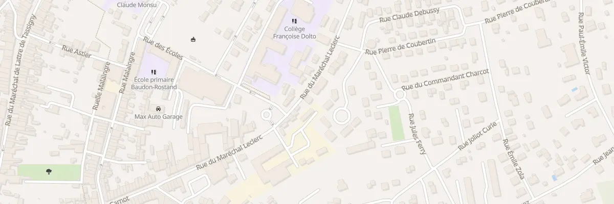 Plan du 24 Rue du Marechal Leclerc à Nogent