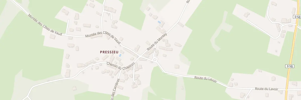 Plan du 5071 Pressieu à Parmilieu