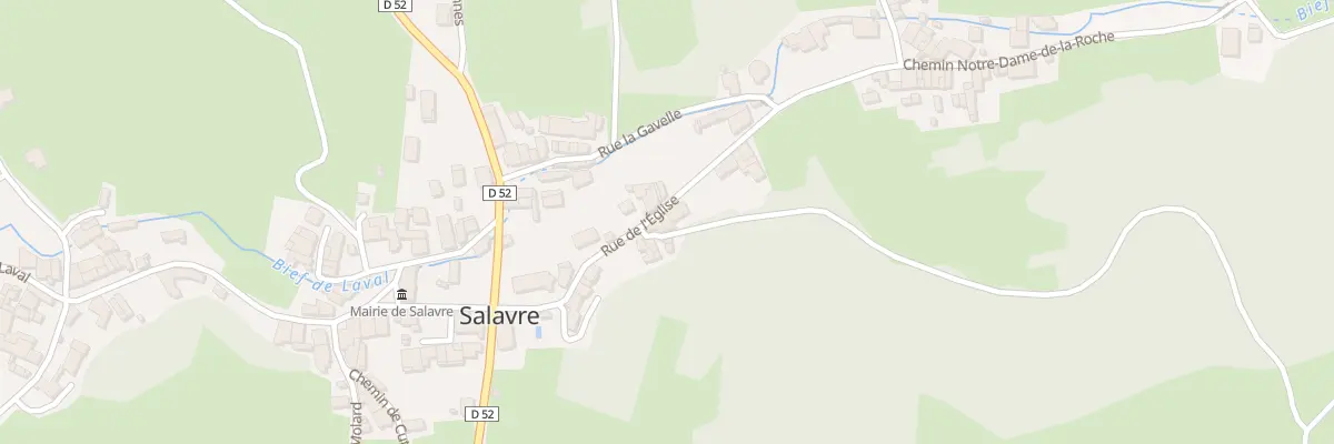 Plan du 152B Rue de l’Eglise à Salavre