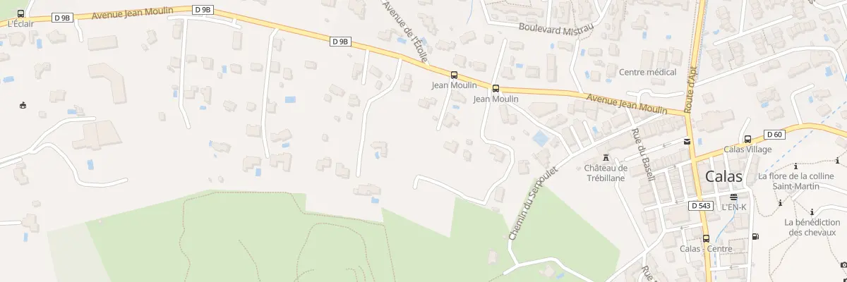 Plan du 1106 Av Jean Moulin à Cabriès
