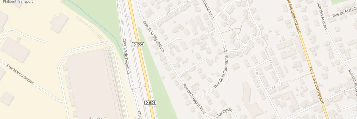 Plan du 188 Rue de la République à Ambérieu-en-Bugey