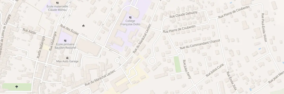 Plan du 26B Rue du Marechal Leclerc à Nogent