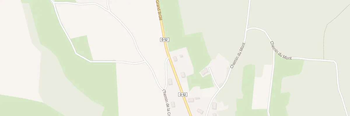 Plan du 651 Rue du Grand Brule à Verjon