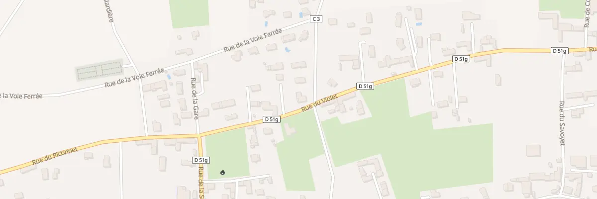 Plan du 17 Vc Vie de Bizonnes à Longechenal
