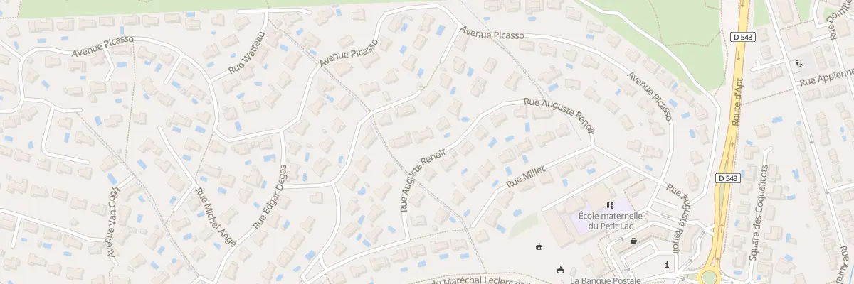 Plan du 24 Rue Renoir à Cabriès