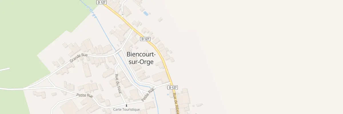 Plan du 11 Rue de Ribeaucourt à Biencourt-sur-Orge