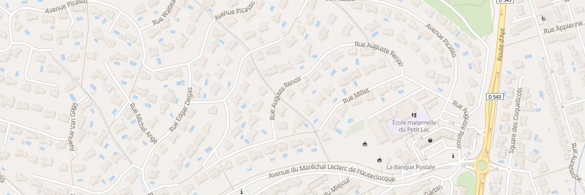 Plan du 13 Rue Renoir à Cabriès