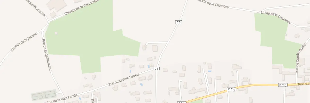 Plan du 217 Vc Vie de Bizonnes à Longechenal