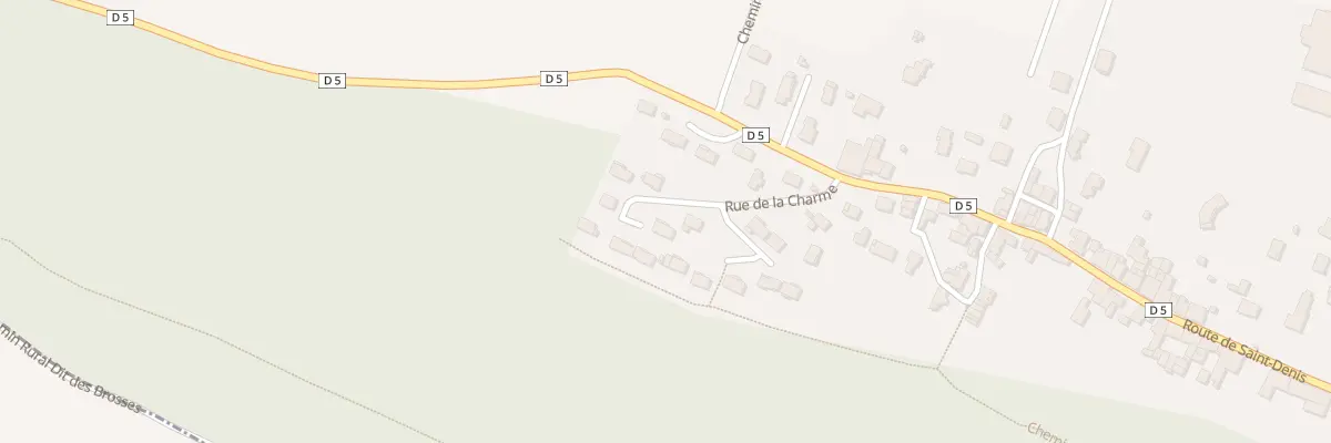 Plan du 210 Rue de la Charme à Bettant