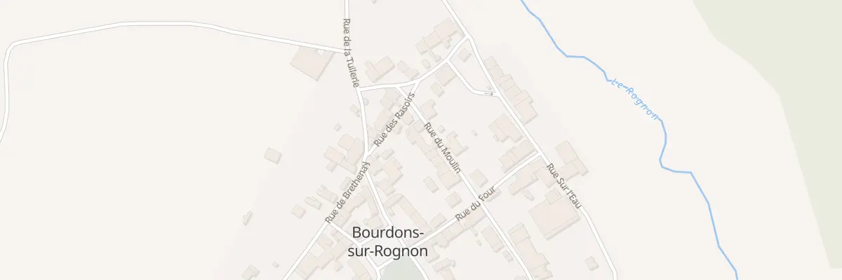 Plan du 17 Rue du Moulin à Bourdons-sur-Rognon