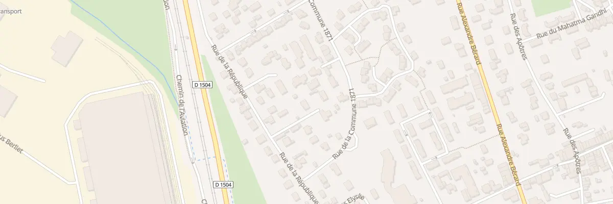 Plan du 182 Rue de la République à Ambérieu-en-Bugey