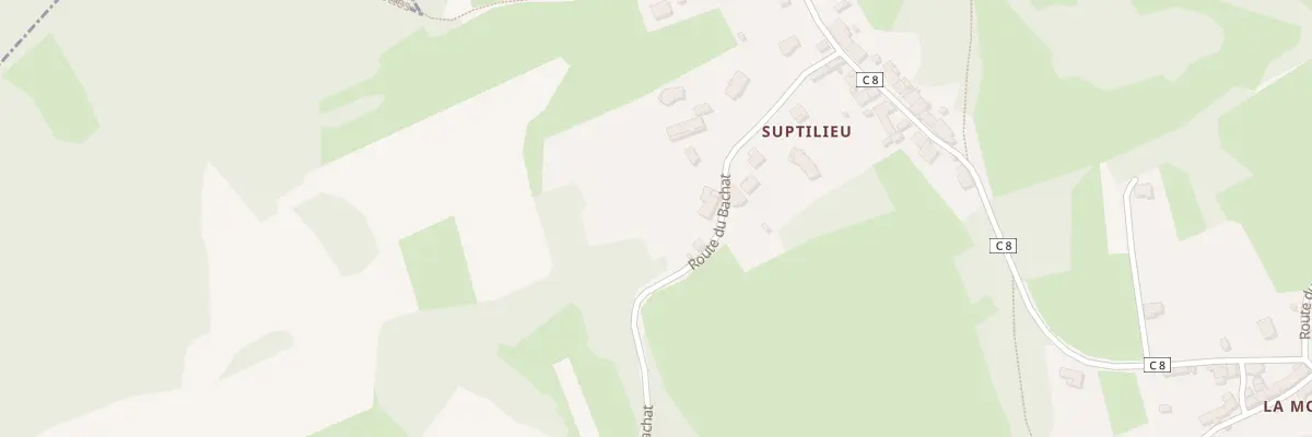 Plan du 5350 Rte du Bachat à Parmilieu