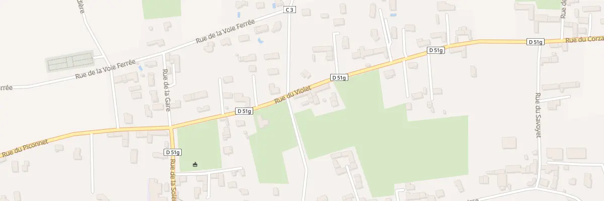Plan du 226 Che Neuf à Longechenal