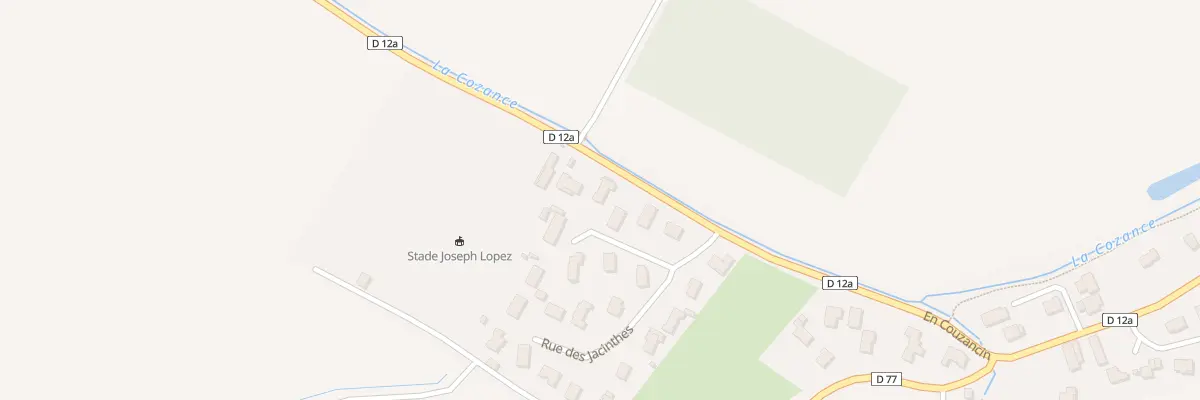 Plan du 8 Rue des Renoncules à Ambronay