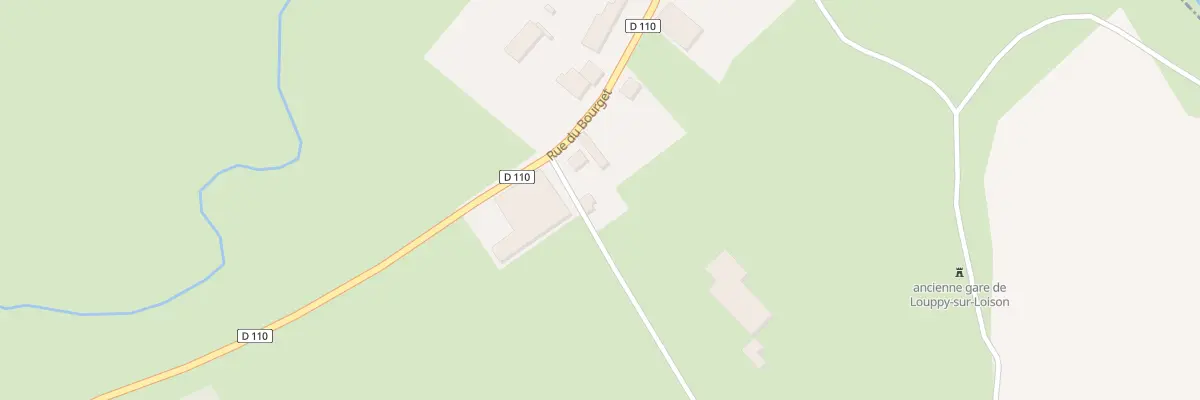 Plan du 13 Rue du Bourget à Louppy-sur-Loison