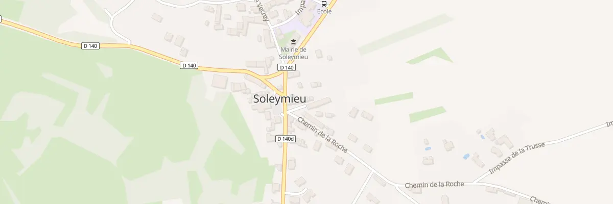 Plan du 5141 Le Village à Soleymieu