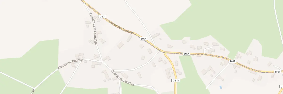 Plan du 57 Rte de Flachères à Saint-Didier-de-Bizonnes