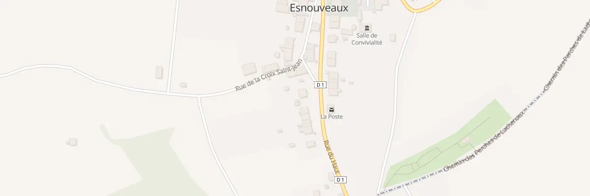 Plan du 17 Rue du Haut à Esnouveaux