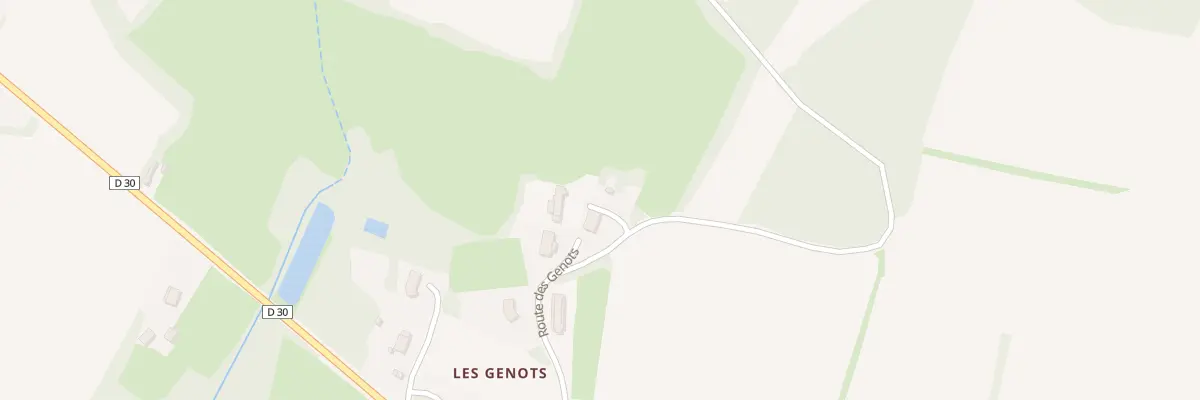 Plan du 1070 Ham des Genes au Fay
