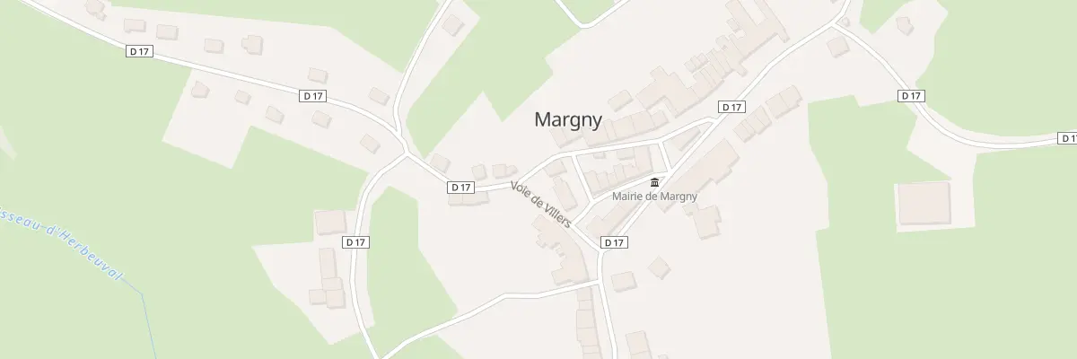 Plan du 2 Rue Perdue à Margny