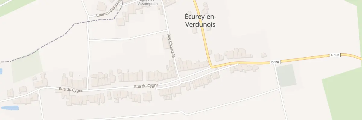 Plan du 26 Rue des Trois Fontaines à Écurey-en-Verdunois
