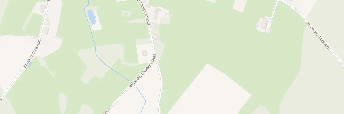 Plan du 866 Rte des Charbonnieres au Miroir