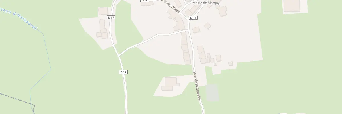 Plan du 8 Rue de la Marelle à Margny
