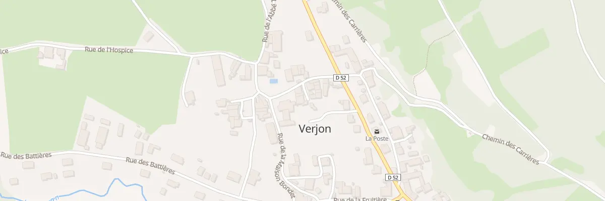 Plan du 21 Imp du Capitet à Verjon