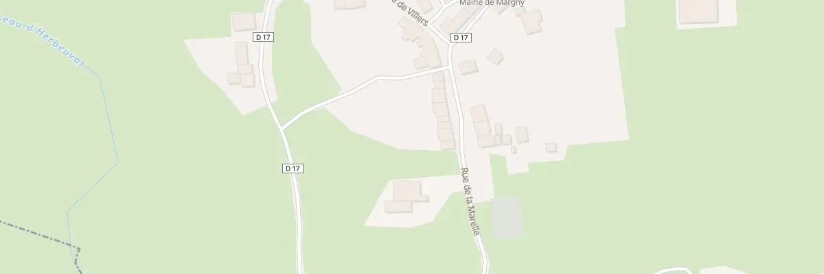 Plan du 10 Rue de la Marelle à Margny
