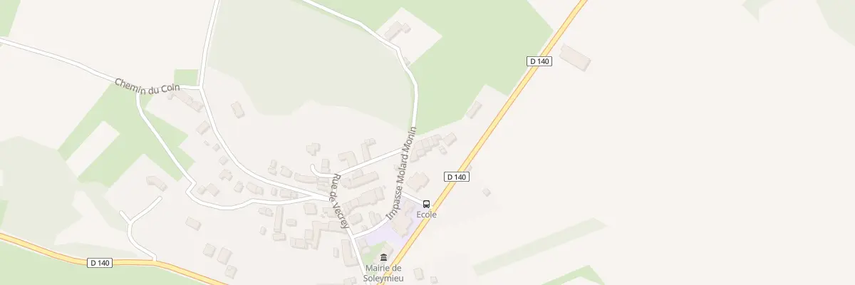 Plan du 5127 Le Village à Soleymieu