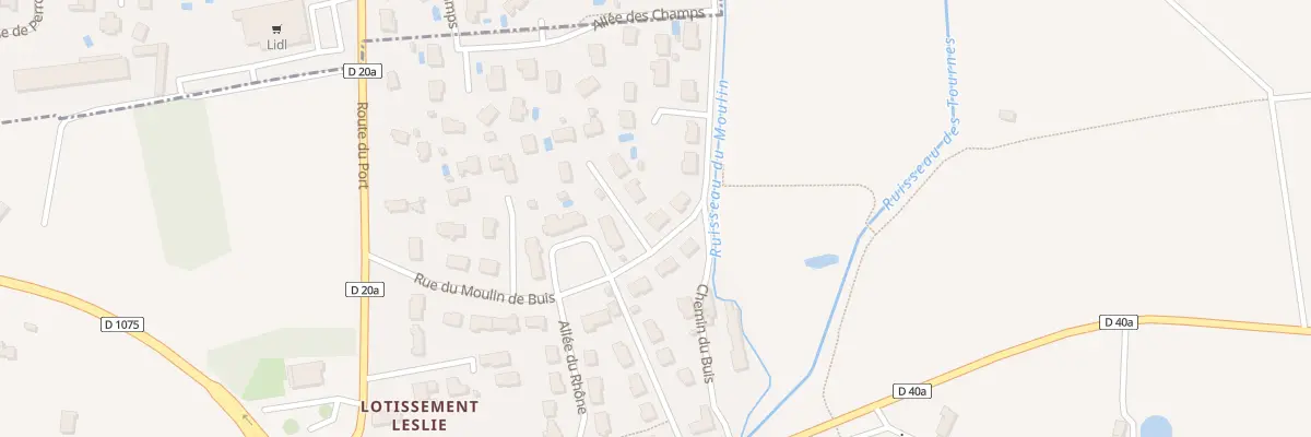 Plan du 9 Rue du Moulin du Buis à Saint-Sorlin-en-Bugey