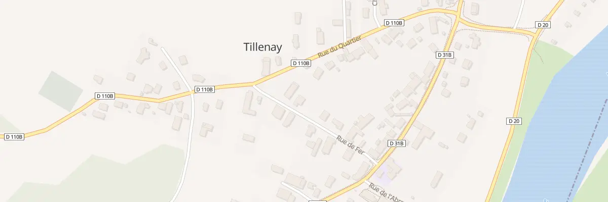 Plan du 15 Rue de Fer à Tillenay