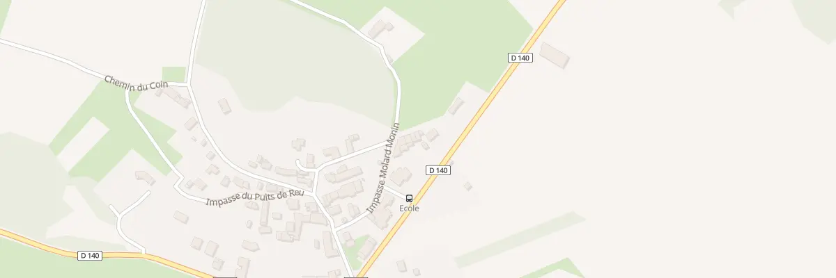 Plan du 5127 Le Village à Soleymieu