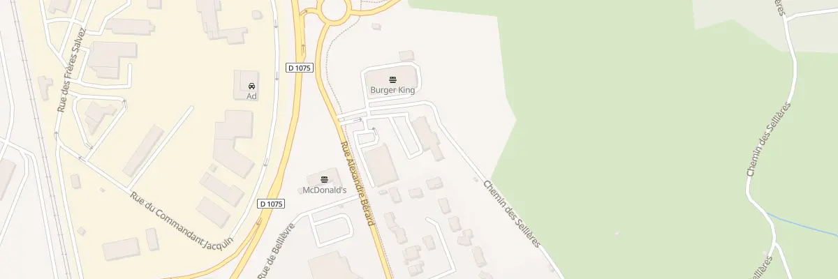 Plan du 256 Rue Alexandre Bérard à Ambérieu-en-Bugey