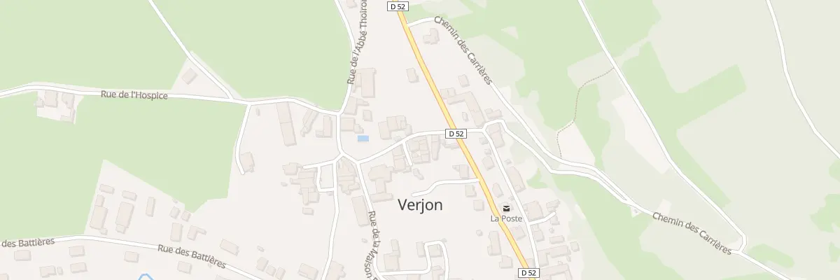 Plan du 145 Rue du Puits Rouge à Verjon