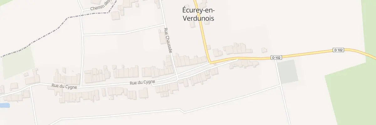 Plan du 22 Rue des Trois Fontaines à Écurey-en-Verdunois