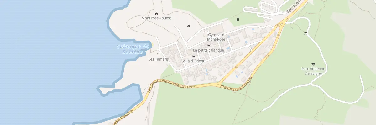 Plan du 32 Bd Samena à Marseille 8e Arrondissement