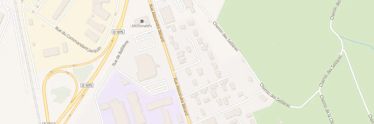 Plan du 248 Rue Alexandre Bérard à Ambérieu-en-Bugey