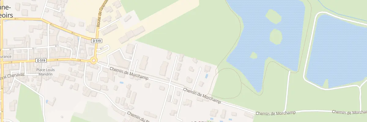 Plan du 31 Che de Morchamp à Saint-Étienne-de-Saint-Geoirs