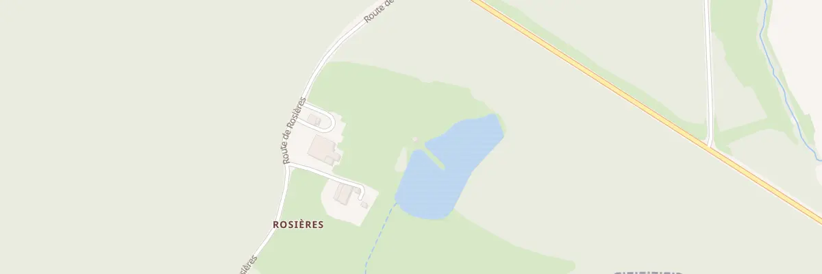 Plan du 235 Rte de Rosières à Joudes