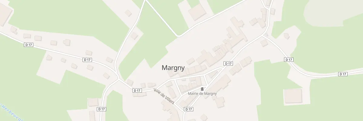 Plan du 7 Rue Perdue à Margny